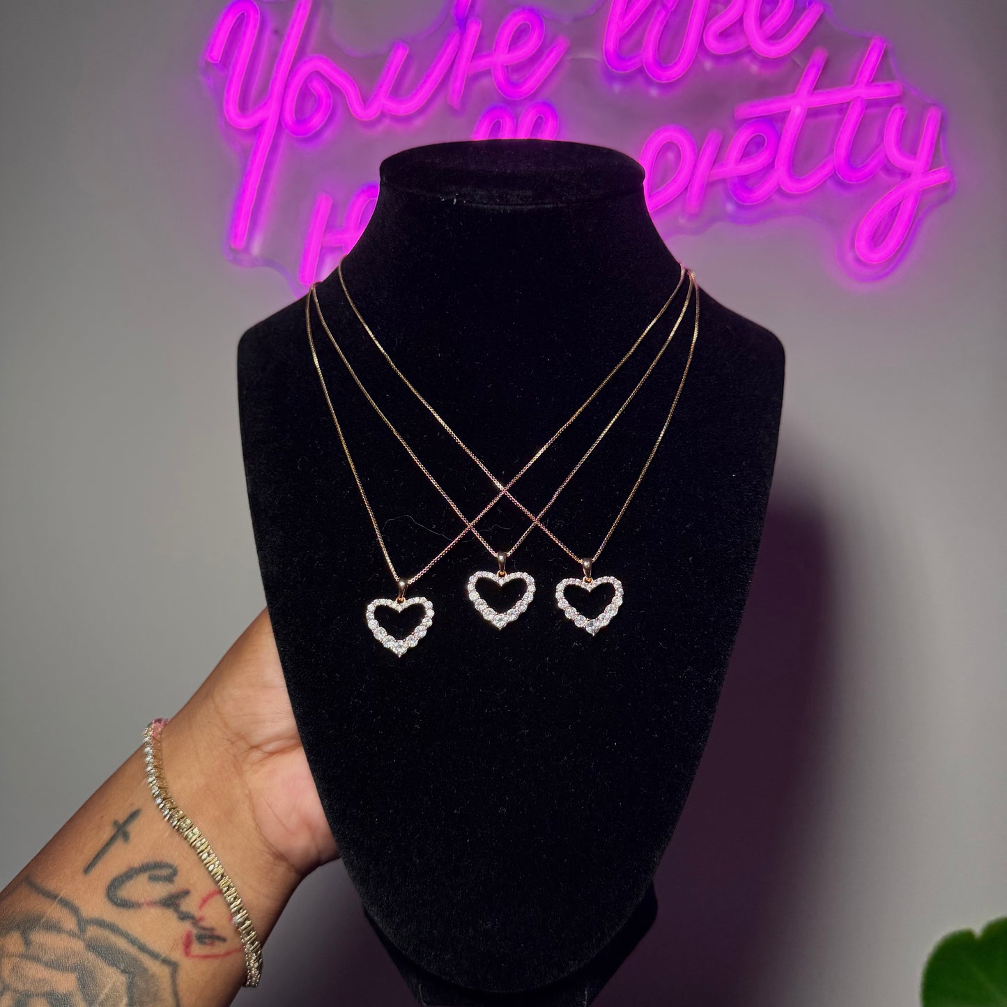 Pretty Heart Necklace